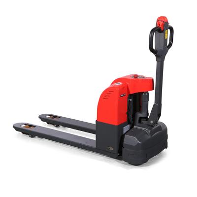 中国 Superior Quality Powered Pallet Truck Forklift Semi Electric Pallet Truck 販売のため