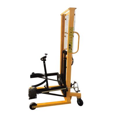 中国 New Product Hydraulic Drum Stacker Forklift Oil Drum Stacker Lifter 販売のため