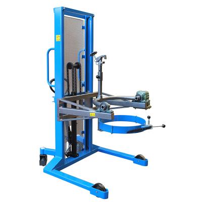 中国 Customization Hydraulic Drum Stacker Semi Electric Forklift Oil Drum Lifter Stacker 販売のため