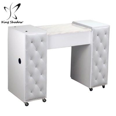 China Luxury Beauty Nail Velvet Manicure Table Nail Table Nail Equipment for sale