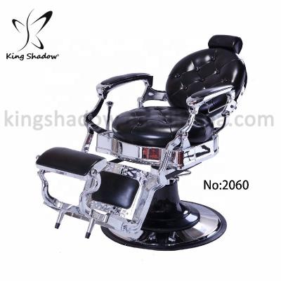 China Barber Shop Furniture Barber Chair Vintage Used Antique Portable Barber Chair for sale