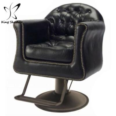 China Stylish Hydraulic Vintage Barber Chair Salon / Salon Styling Chair / Hair Dresser Chair for sale