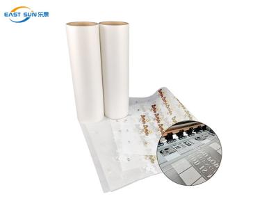 China Printing 100m Per Roll Cold Peel Dtf Film Single Side Matte Pet Te koop