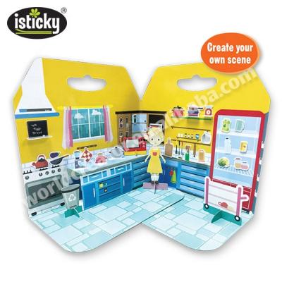 China Stickers are removable DIY kitchen set set reusable tape sticker for sale