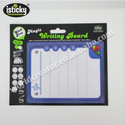 China Eco-Friendly Erasable Magic Sticker Board Washable LCD Rewriten Inscription Board Weekly Planner for sale