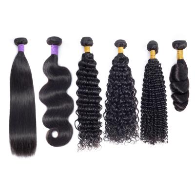 China Wholesale Raw Virgin Hair Silky Straight Wave Cuticle Aligned Brazilian Hair, Weave Bundles, Free Sample 100% Virgin Hair Seller Weft Weaves for sale