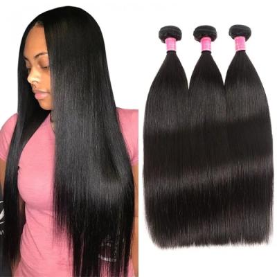 China Free Sample St Straight Cuticle Aligned Mink Brazilian Hair , Hair Extension Natural Hair for sale