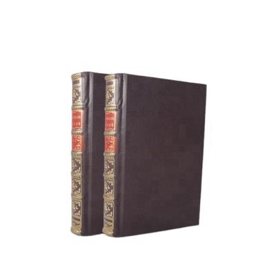 China paper & Cardboard Embossed Hardcover Leather Cover Limit Book Hot Stamping Embossed Printing for sale