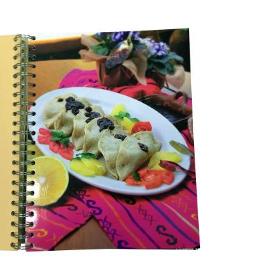 China paper & Spiral Recipe Booklet Customized By Carton for sale