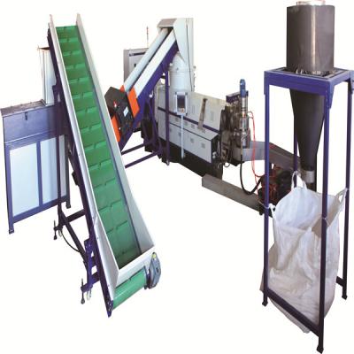 China Máquina de reciclaje de pellets de plástico de PP / PE 200 kg/hr Máquina de extrusión de reciclaje en venta