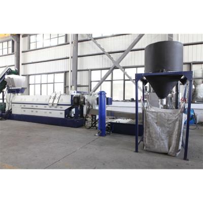 China ABS Plastic Waste Recycling Machine Carbon Steel Plastic Flakes Pelletizing Line Customerized for sale