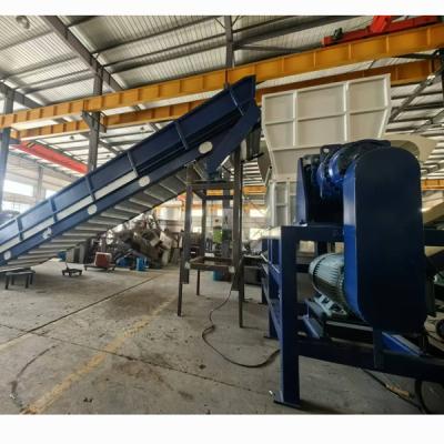 China Plastic Grinding Machine PP / PE Films Pre Shredder Machine PP Woven Bags for sale