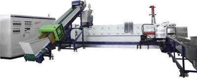 China Doppelstaps enkel schroef extruder automatisch PE-filmwassysteem elektrische verwarming Te koop