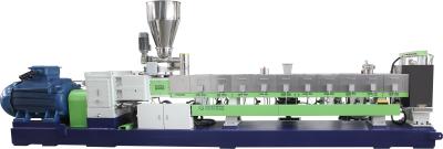 China Gepersonaliseerde Twin Screw Compounding Machine Zelfreinigende Plastic Granulation Machine Zelfreinigend Te koop