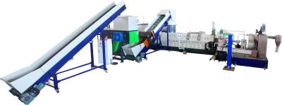 China Vertical Single Screw Extruder Customized PP Woven Bag Recycling Machinery 250kg/Hr for sale