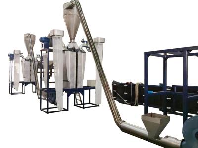 China Zigzag papierlabel verwijder single-screw pet fles recycling line automatisch Te koop