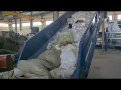 PE film washing recycling machine