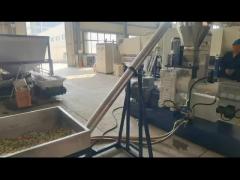 Sj Series Single Screw Extruder 100kg/Hr Two Stage Recycling Machine For Pelletizing