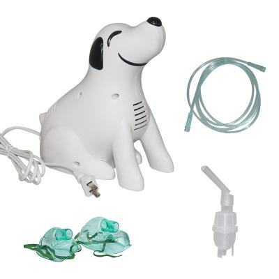 Chine Yellow Cartoon Kids Compressor Nebulizer Built-In Battery For Home Heath Care à vendre