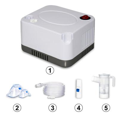 China Medical Home Use Portable Air Nebulizer Machine With Built-In Battery Te koop