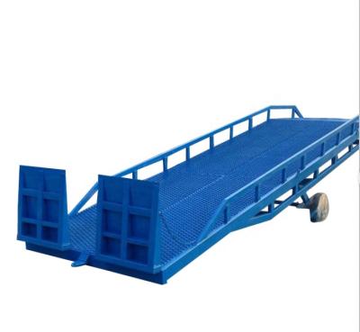 China Hotels High Quality Truck Container Mobile Ramp for Trailer Used Loading Ramp For Forklift for sale