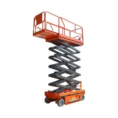 China Hotels 300KG 12m 10m 8m 6m Self-propelled Electric Small Scissor Lift  Small Hydraulic Scissor Man Lift Work Platform For Aerial for sale