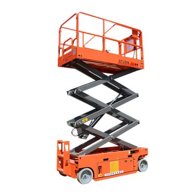 China Hotels 4m 6m 8m 10m 12m  Ce Iso Self-propelled  Scissor Lift For Factory/warehouse/workshop/stations for sale