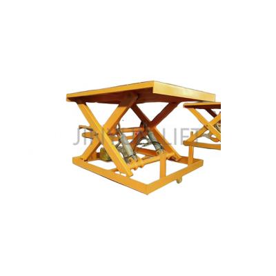 China Hotels 10t Large Model Stationary Hydraulic Scissor Lift Work Platform For Rent Scissor Lift for sale