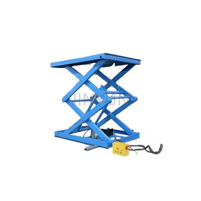 China Hotels Best Sale Scissor Lift For Car Lift Stationary Hydraulic Scissor Lift Platform for sale