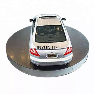 China Rotating car 360 degree car revolving stage for display 360 degree rotating platform for sale