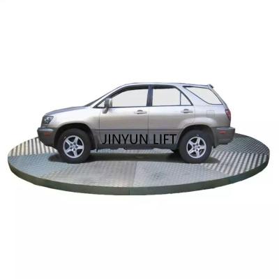 China Rotating car 360 degree 360 Degree car rotating parking platform Showroom revolving stage for car for sale