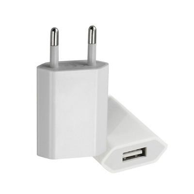 China Real 5V 1000ma Cellphone Mobile Phone USB Adapter Charger For iPhone EU/US/UK Charger for sale