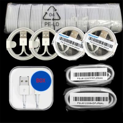 China Original cable for iphone hot sell all kinds of different qualities Foxconn USB cable for iPhone X IOS system charger charging 10 8 7 6 for sale