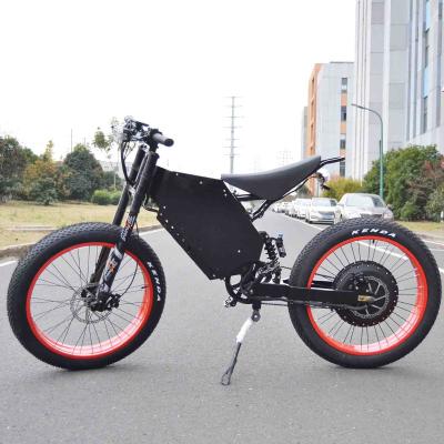 China 100km/h 72v 40Ah Battery Steel Fat Tire 8000w High Speed ​​Enduro Electric Bike 26x4.0 Ebike for sale