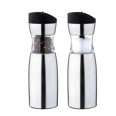 China Sustainable Electric Gravity Grinder Salt And Pepper Mill With Led Light for sale