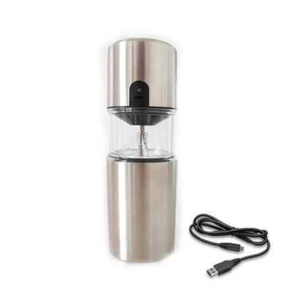 China 2021 Viable Success Amazon Wholesale Portable Automatic Stainless Steel USB Rechargeable Coffee Bean Grinder Machine Coffee Maker for sale