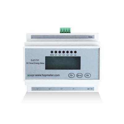 China Hops multi-function din rail DC energy meter remote control test bench in new industrial electricity DTZ1737 for sale