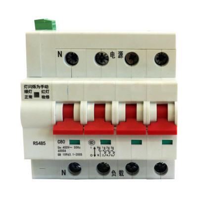 China AC400v Elcb 4p Circuit Breaker Max 15a Circuit Breaking With Wifi Control for sale