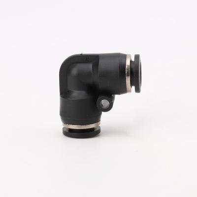 China PV-6 Black PV8 PV10 PV12 90 Degree Cold Door Connector PV4 Right Angle Plastic Elbow Wholesale From Amazon Building Material Stores Manufacturer for sale