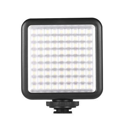 China Mini Andoer W81 Mini Interlock LED Panel 6.5W Dimmable 6000K Video Camcorder Lamp Camera Light for sale