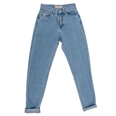 China Latest High OEM QUICK DRY Top Friend Stylish Highwaist Woman Plus Size Denim Custom Price Fitted Jean For Girl for sale