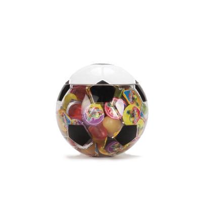 China Football Full Size Classic Jar Toy Lychee Coconut Assorted Jelly Pudding for sale