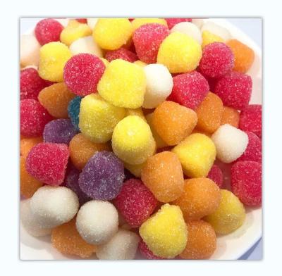 China Natural Assorted Fruity Drop Jelly Candy Halal Soft Gelatin Sweets for sale