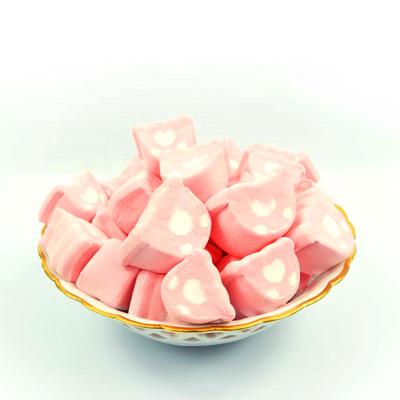 China Private Label Cotton Candy Natural Vegan Colored Sweet Marshmallow Lollipops for sale