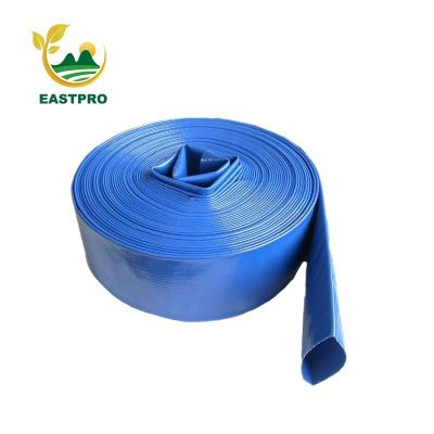 China Thin PVC Hose Agriculture Irrigaiton Large Diameter PVC Layflat Pipe Wall Irrigation Hose for sale