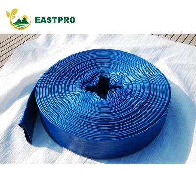 China Agriculture Irrigation Delivery Hose 3inch 4inch Layflat PVC Sprinkler Hose Irrigation Hose Flexible Agriculture PVC Irrigation Hose for sale