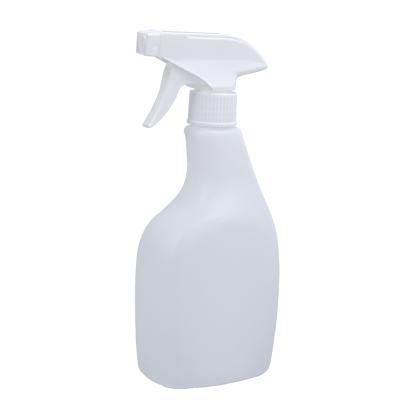 China BEAUTY PACKAGING 500ml HDPE Mist Spray Empty Translucent Plastic Bottles For Detergent Cleaner for sale