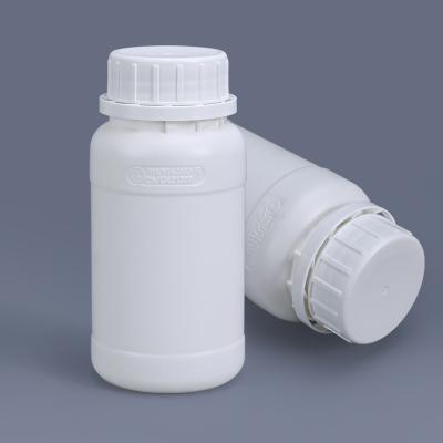 China Liquid storage and transportion resistant plastic acid and alkali solvents 200ml fluorinated bottle with aluminum foil gaskets for sale