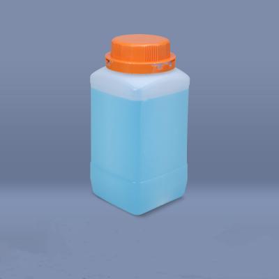 China Storage And Transportion Liquid 1L Empty Plastic Square Bottle With Inner Cap For Chemical Liquid Powder Container for sale