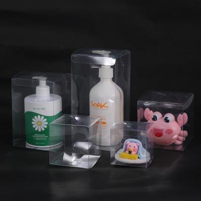 China MOQ Mini Recyclable Clear Plastic PET Packaging Boxes Retail High Transparent Pet Package Plastic Box for sale